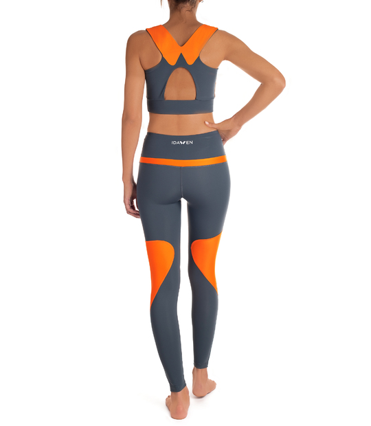 SPORT TOP GREY SPORTS BRAS AND TOPS CE IDAWEN - Woman and