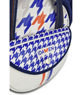 SMALL PADDLE TENNIS BAG HOUNDSTOOTH PRINT