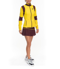 Sporty Jacket for woman AWEN yellow