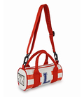CUSTOMIZABLE RED AND WHITE PADEL TENNIS BAG HANDBAG PACK