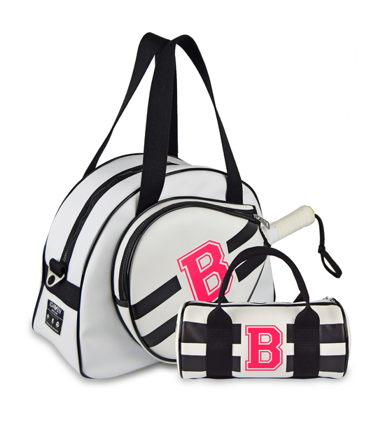 PACK DUO IN&OUT PALETERO PERSONALIZABLE BLANCO-NEGRO