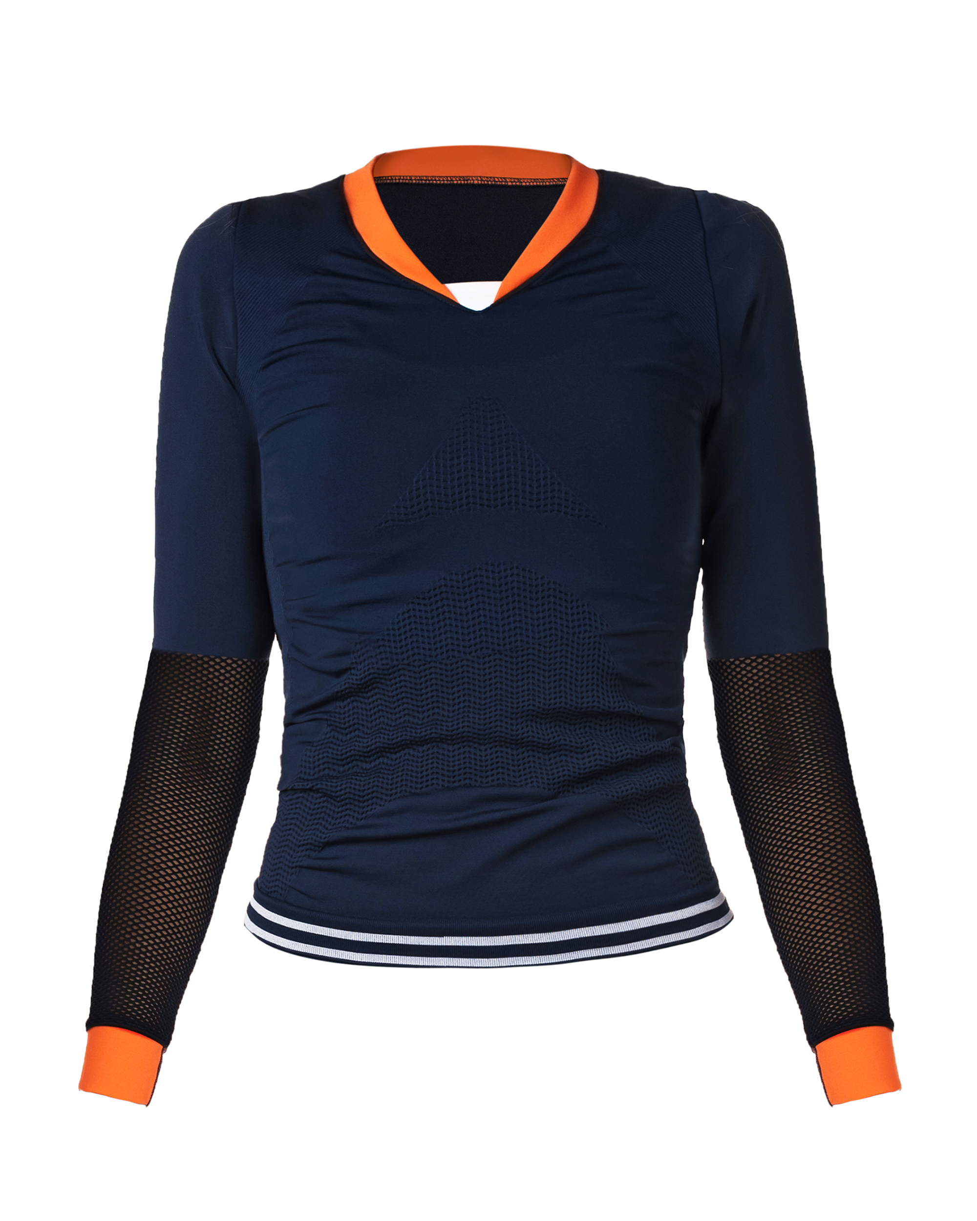 SPORTS TOP SEAMLESS NAVY SPORTS BRAS AND TOPS CE IDAWEN - Woman